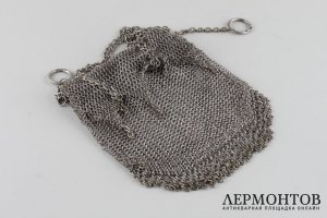Сумочка-кольчуга. Серебро. РСФСР, 1920-е.