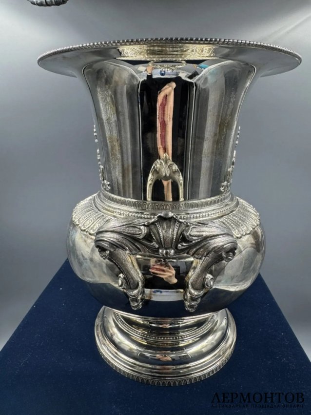 Ведро для шампанского. Серебро 925 пробы, Faberge