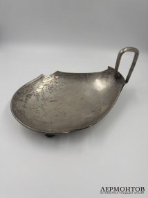 Ковш в стиле модерн. Серебро 84 пробы, Россия, 1908–1917 годы