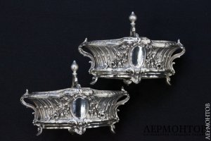 Набор солонок. Серебро 950. Франция