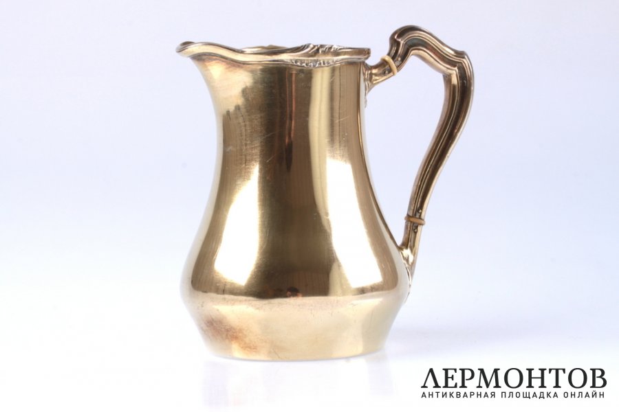 Молочник позолоченный. Серебро 950. Франция