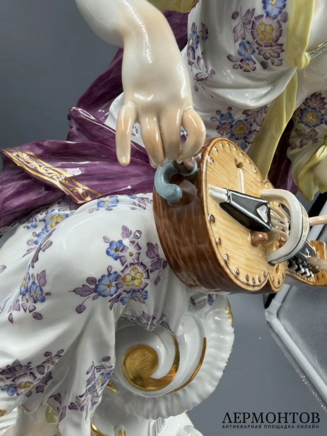 Скульптура «Муза Эрато». Фарфор, Meissen, И. И. Кендлер, Германия, 2013 год