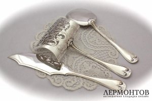 Сервировочный набор Cardeilhac. Серебро 950. Франция