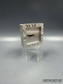 Настольные часы-будильник «Atlas». Латунь, Tiffany & Co., Швейцария