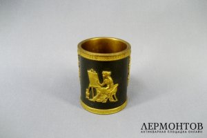 Письменный прибор. Металл. Франция, XIX век.
