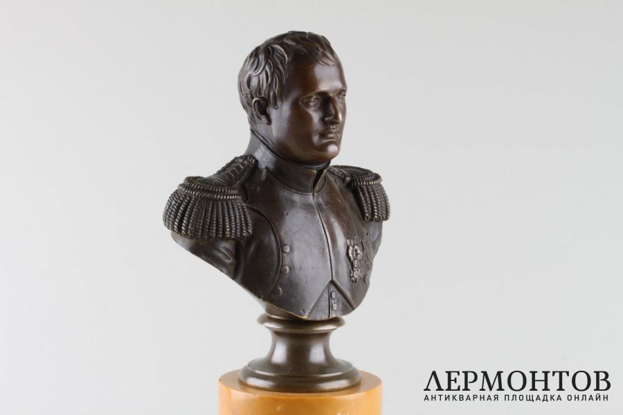 Бюст Наполеона. Франция, Париж, 2 половина 19 века. Бронза.