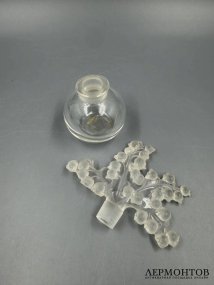 Флакон для духов «Clairefontaine». Хрусталь, Lalique, Франция, 1960–1980 годы