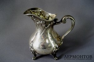 Чайно-кофейный сервиз. Серебро 950 пробы. Франция, XIX век.