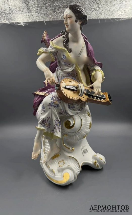Скульптура «Муза Эрато». Фарфор, Meissen, И. И. Кендлер, Германия, 2013 год