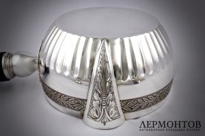 Сервировочный набор для ребенка. Серебро 950 пробы. Франция.