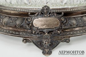 Ваза для фруктов. Германия, ювелирная фирма Koch Bergfeld, нач. 1900-х гг. Серебро.