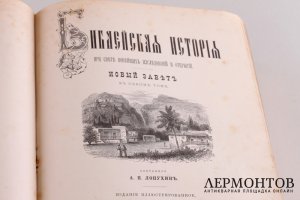 Библейская история. Новый завет в одном томе. А.П. Лопухин. СПБ. И.Л. Тузов. 1895 г.
