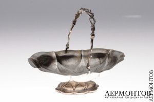 Сухарница. Серебро 84. Российская империя.