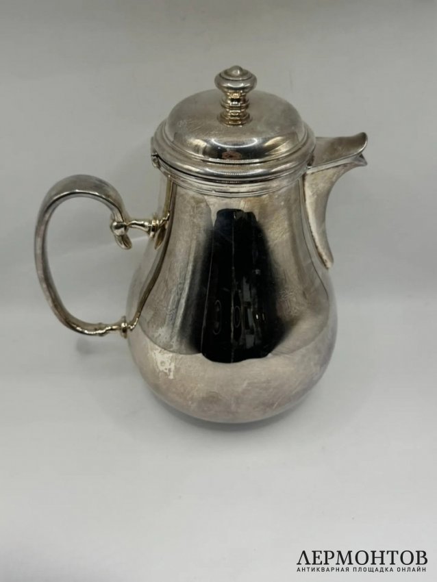 Чайно-кофейный сервиз «Albi». Сталь, серебрение, Christofle, Франция