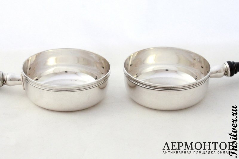 Две кокотницы Odiot. Серебро 950. Франция