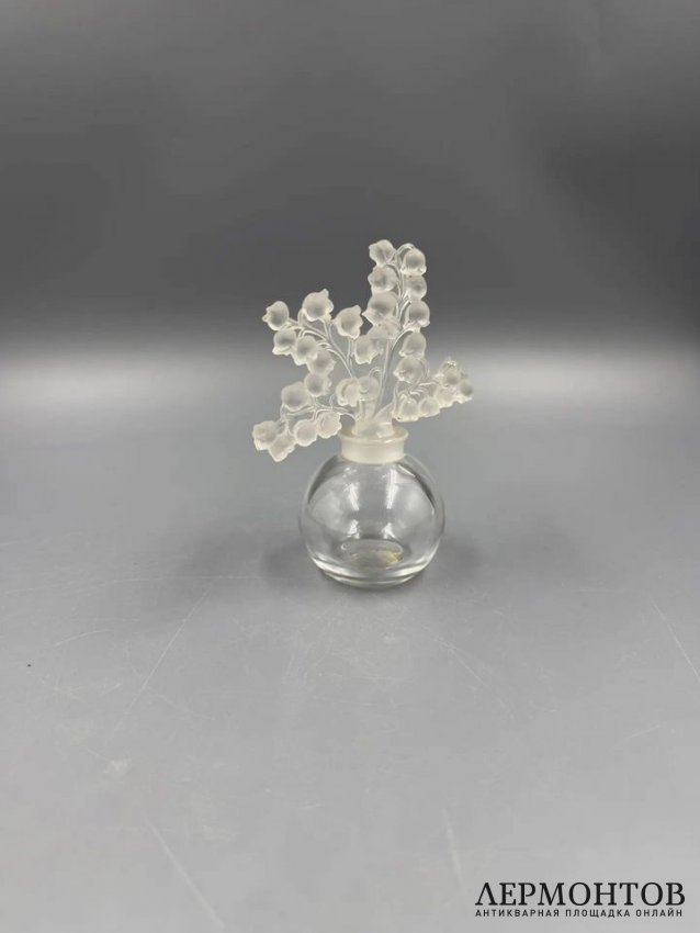 Флакон для духов «Clairefontaine». Хрусталь, Lalique, Франция, 1960–1980 годы