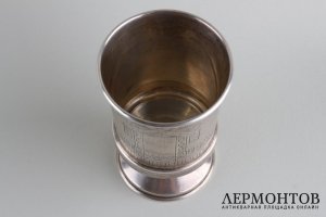 Стопа в русском стиле. Серебро 84 пробы. Российская империя, Иконников С.М., 1881