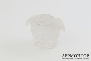 Пресс-папье Medusa Lumiere White 2 шт. Германия, фирма Rosenthal, Versace, 2000 гг.