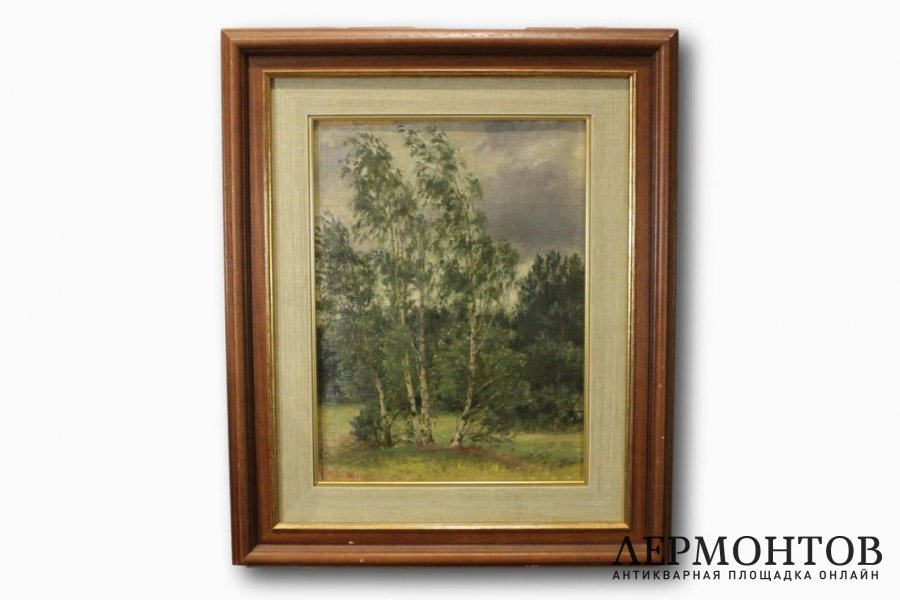 Картина. Самохвалов А.Н. Березы. 1950-е гг.