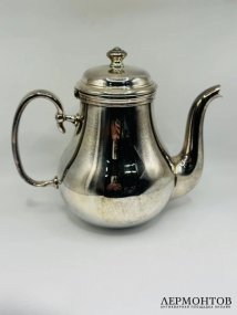 Чайно-кофейный сервиз «Albi». Сталь, серебрение, Christofle, Франция