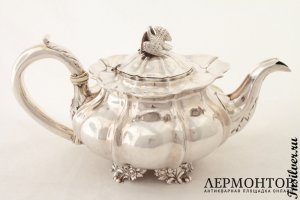Чайник HAYNE & CATER. Серебро 925. Англия