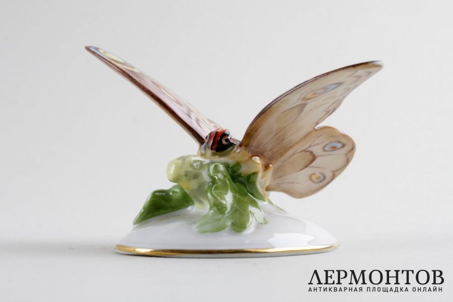 Статуэтка Бабочка. Фарфор, роспись. Германия, Rosenthal, 1921 г.