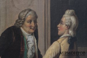 Картина. Жанровая сцена. Конец XVIII в. Франция