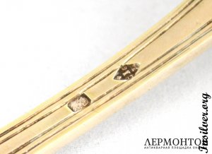 Две ложки для сахара. Серебро 950. Франция. Редкость.