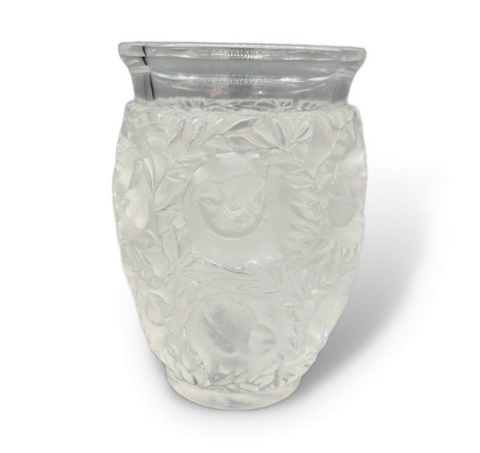 Ваза «Bagatelle» с птичками. Хрусталь, Lalique, Франция, 20 век