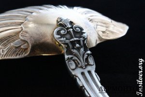Ложка сервировочная Puiforcat. Серебро 950. Франция