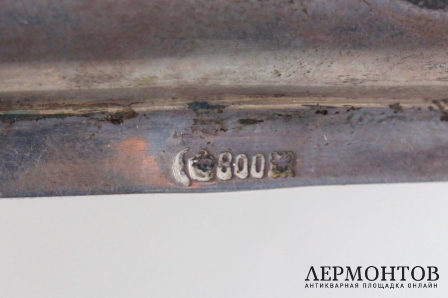 Ваза для фруктов. Серебро 800 пробы.Германия, фирма Bruckmann Sohne, конец  XIX в.
