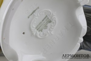 Статуэтка Попугай. Фарфор, роспись.  Фабрика Rosenthal, Германия, T. Karner, 1953 г