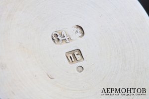 Стопка с эмалью. Серебро 84 пробы. Российская империя