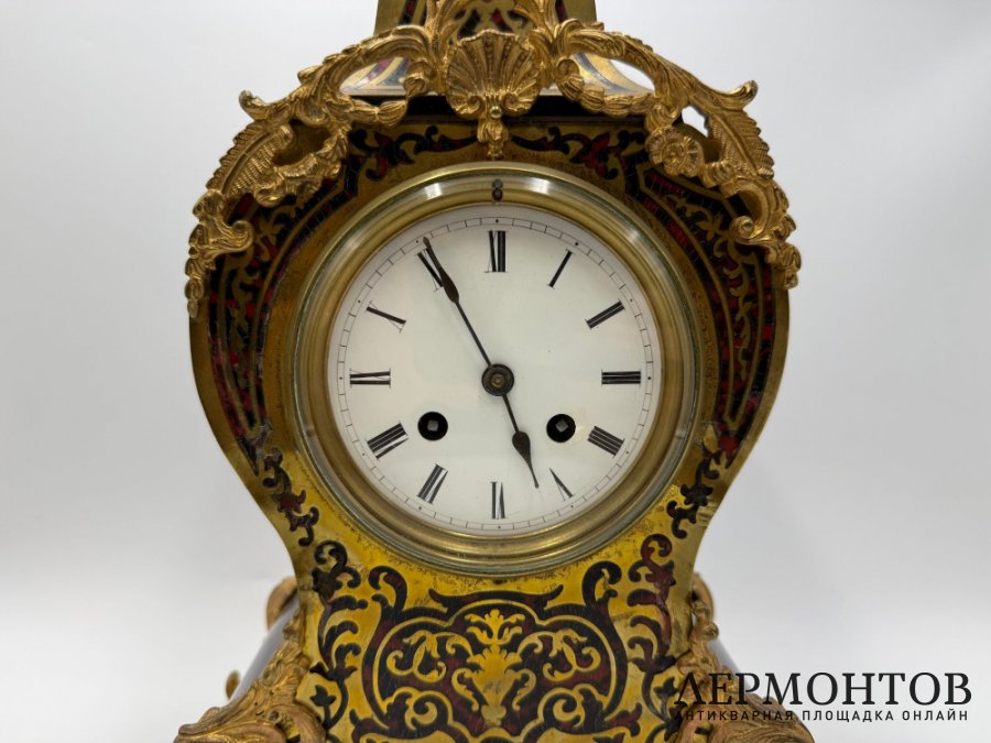 Часы в стиле Буль. Франция, часовая фабрика Фредерика Жапи, 1860-1870-е гг.