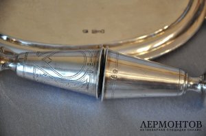 Набор рюмок.  Серебро 84 пробы. Российская империя