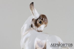 Статуэтка Козлик. Фарфор, роспись.  Rosenthal, Германия,  Joao Da Silva, 1935 год.