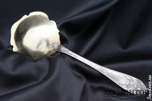 Ложка сервировочная Henri Lapeyre. Серебро 950. Франция