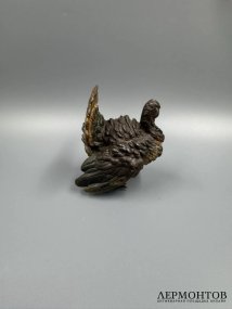 Статуэтка «Индюк». Бронза, роспись, Австрия, конец 19 века