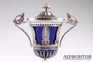 Ваза для конфет. Серебро 950. Франция