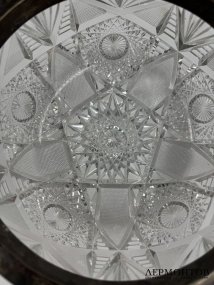 Ваза для конфет. Хрусталь, серебро 84 пробы, В. Гордон, Россия, 1908–1917 годы