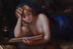 Фарфоровый пласт Магдалена. Мануфактура MEISSEN, сер. XIX в