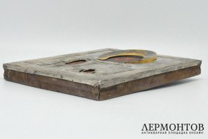 Икона Господь Вседержитель в серебряном окладе, модерн. Россия, Москва, 1908-1917 