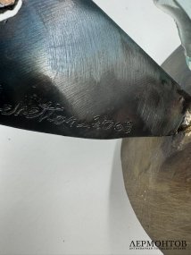 Арт-объект «Pensiero e luce» («Мысль и свет»). Сталь, стекло, S. Benetton, Западная Европа, 2009 год