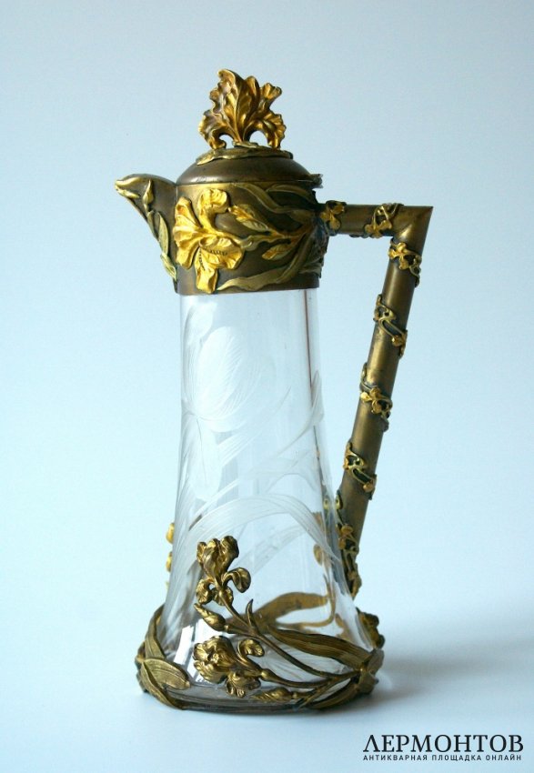 Набор для ликера, тет-а-тет. WMF, Германия, начало 20в