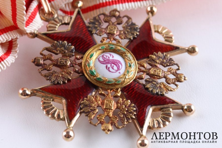 Орден святого Станислава 3-й степени. Российская империя, 1909 год.