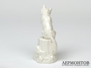 Статуэтка «Лиса». Фарфор, Nymphenburg, Германия, 1976–1996 годы