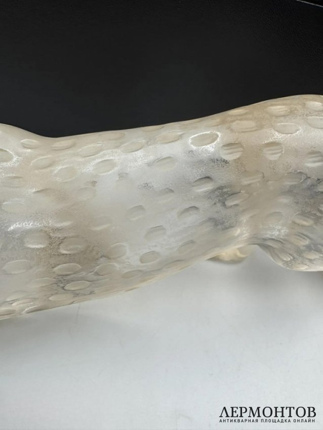 Скульптура «Пантера Zeila». Хрусталь, Lalique, Франция