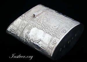 Чайница. Серебро 930. Голландия