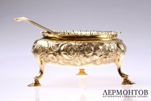 Набор солонок. Серебро 925. Англия