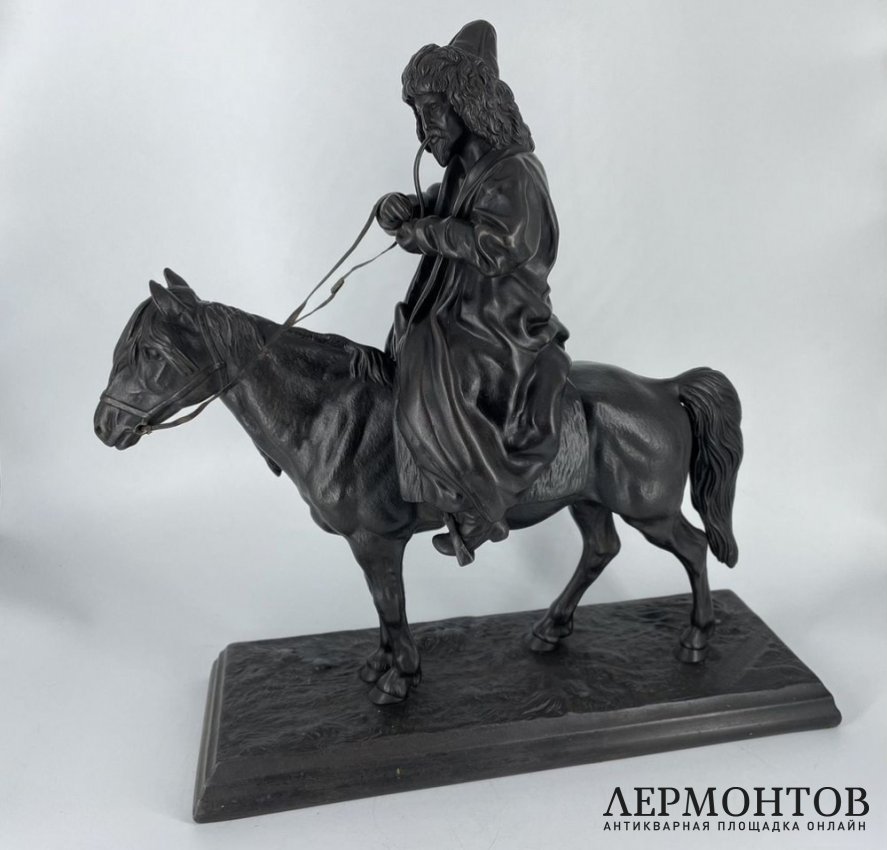 Скульптура Киргиз. Каслинский завод, 1895 г. Чугун.